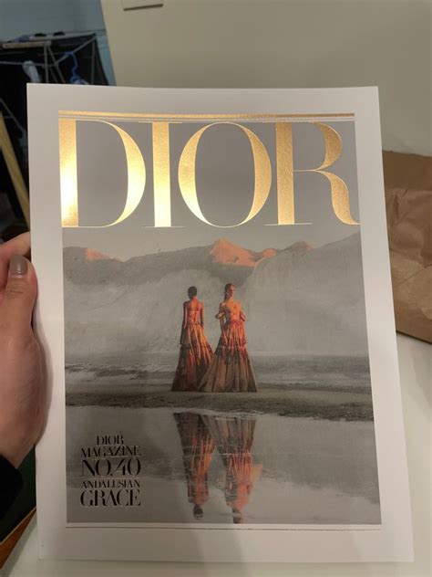 dior magazine no 40|christian Dior today.